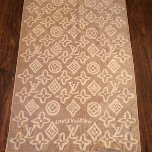 Louie Vuitton beach towel
